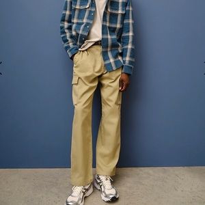 Madewell Men Pleated Cargo Pants 32x32